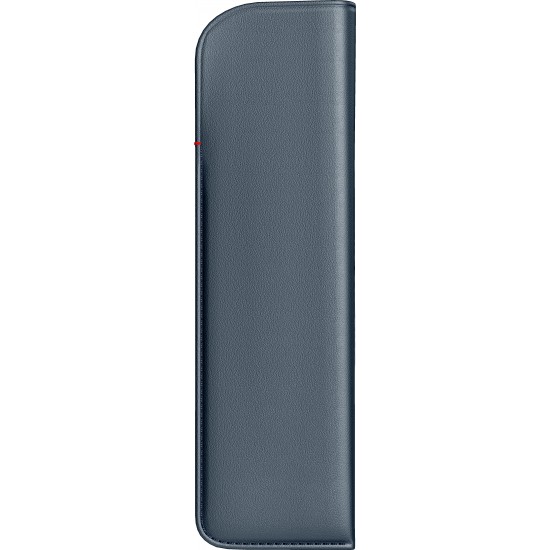 Etui piele dublu - bleumarin