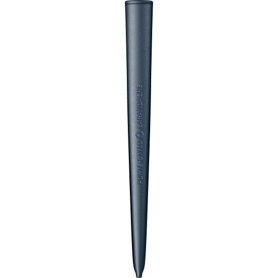 Etui piele dublu - bleumarin