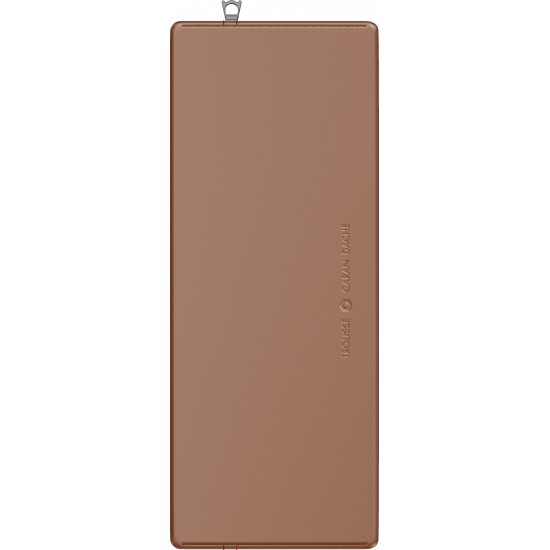 Etui piele cu fermoar - camel