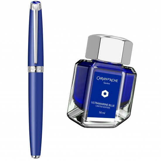 Set Stilou LE Klein Blue SRT si calimara