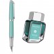 Set Stilou Alpine Blue Matt SRT si calimara