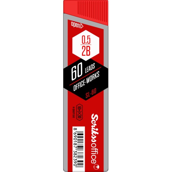 Mine grafit 0.5 2B - etui 60 buc Mine grafit 0.5 2B - etui 60 buc