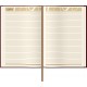 Agenda piele B5 -Model B - Bordeaux
