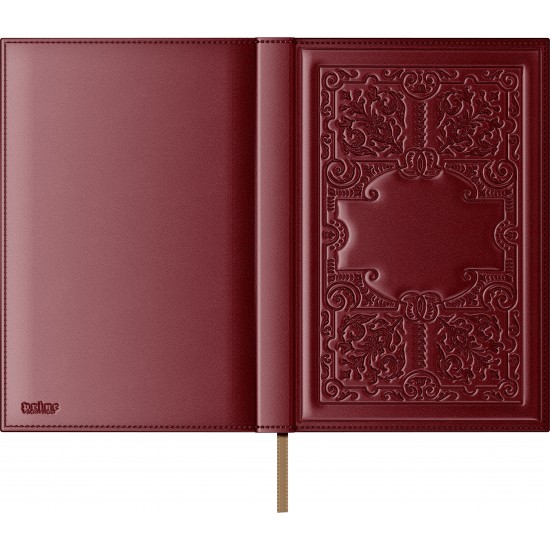 Agenda piele B5 -Model B - Bordeaux