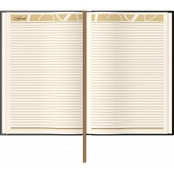 Agenda piele B5 -Model C - Black