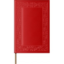 Agenda piele B5 -Model C - Red