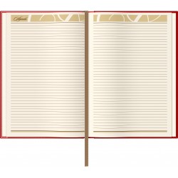 Agenda piele B5 -Model C - Red