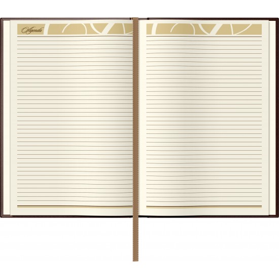 Agenda piele B5 -Model F - Brown