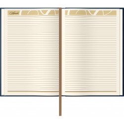 Agenda piele B5 -Model H - Navy
