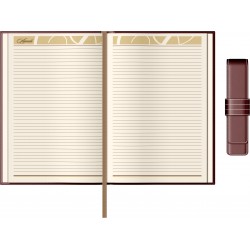 Set Agenda Piele B5 + Pouch Pen - Bordeaux