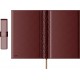 Set Agenda Piele B5 + Pouch Pen - Bordeaux