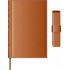 Set Agenda Piele B5 + Pouch Pen - Orange