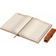 Set Agenda Piele B5 + Pouch Pen - Orange