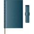Set Agenda Piele B5 + Pouch Pen - Petrol