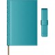 Set Agenda Piele B5 + Pouch Pen - Turquoise
