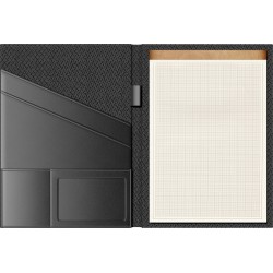 Mapa Piele cu notes B5 - model R - Black