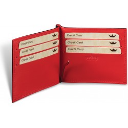 Portefeuille piele - Red