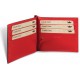 Portefeuille piele - Red