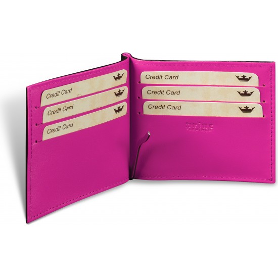 Portefeuille piele - Pink
