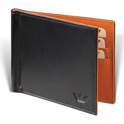 Portefeuille piele - Orange