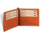 Portefeuille piele - Orange