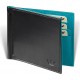 Portefeuille piele - Turquoise