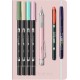 Set creativ Journaling Pastel 8 piese Set creativ Journaling Pastel 8 piese