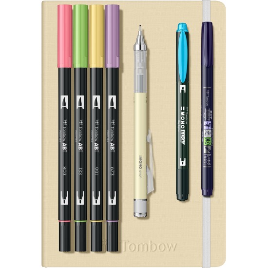 Set creativ Journaling Bright 8 piese Set creativ Journaling Bright 8 piese