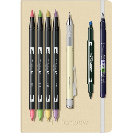 Set creativ Journaling Bright 8 piese Set creativ Journaling Bright 8 piese