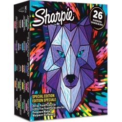Set Sharpie 26 buc Wolf