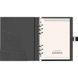 Organizer A5 cu catarama negru
