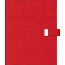 Organizer A5 cu catarama rosu