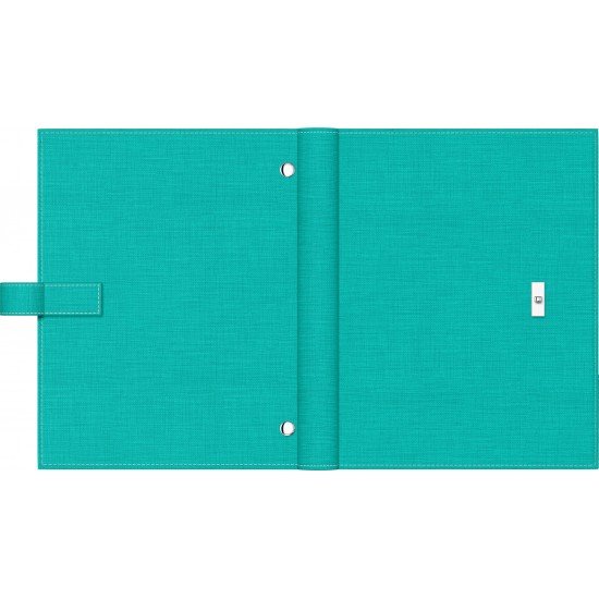 Organizer A5 cu catarama turquoise