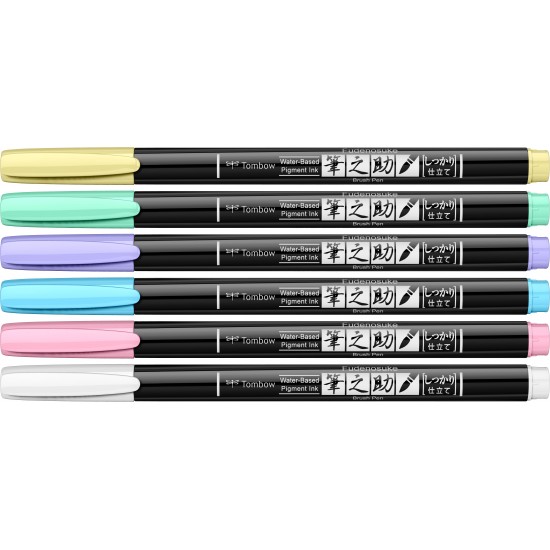 Set 6 Fudenosuke pastel