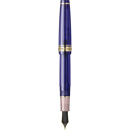 Stilou Slim Size PG Shikiori Sansui Yutsubame Indigo GT 14K (MF)
