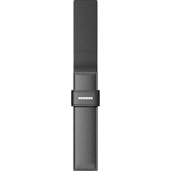 Etui Piele cu clapa Negru