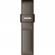 Etui Piele cu clapa Maro