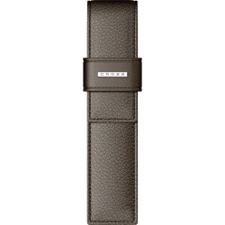Etui Piele cu clapa Maro