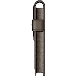 Etui Piele cu clapa Maro