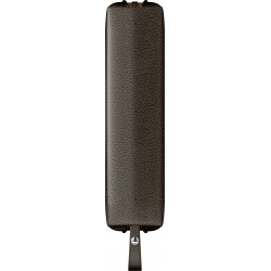 Etui piele 3 piese cu fermoar maro