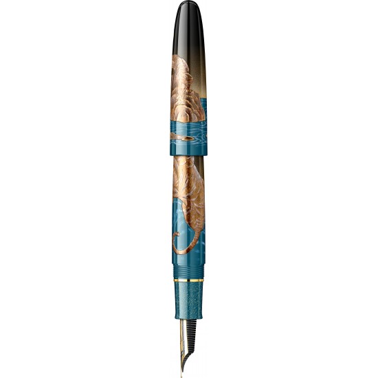 Stilou King Size Tiger in the Moonlight 21K (M)
