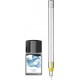 Toc Caligrafic Hocoro Dip Pen Fude 40º Nib + Calimara 10 ml Dipton Ice Dance Shimmer