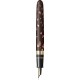Stilou King Size Nawate Haku-chirashi SOE Kaku Cooper Foil 21K (M)