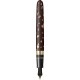 Stilou King Size Nawate Haku-chirashi SOE Kaku Cooper Foil 21K (M)