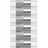 Mini Radiera Creion Mecanic Epoca - set 6 Buc
