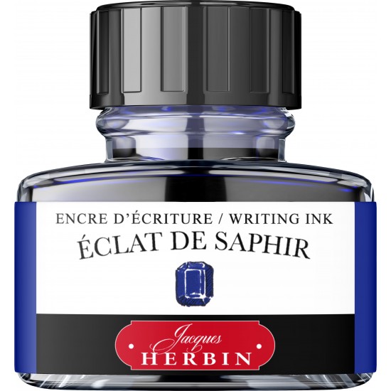 CALIMARA 30 ML HERBIN THE PEARL OF INKS ECLAT DE SAPHIR / BLUE