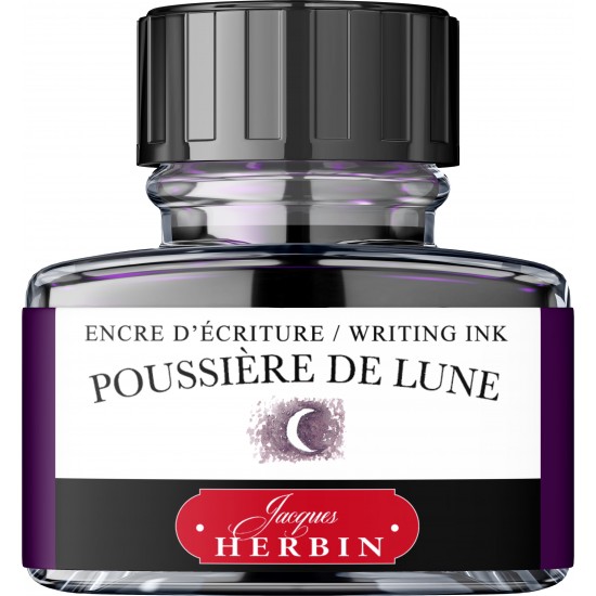 CALIMARA 30 ML HERBIN THE PEARL OF INKS POUSSIERE DE LUNE / VIOLET