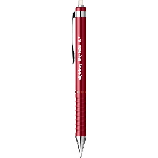 Creion Mecanic 0.7 Red Metallic Tikky Retro Rotring