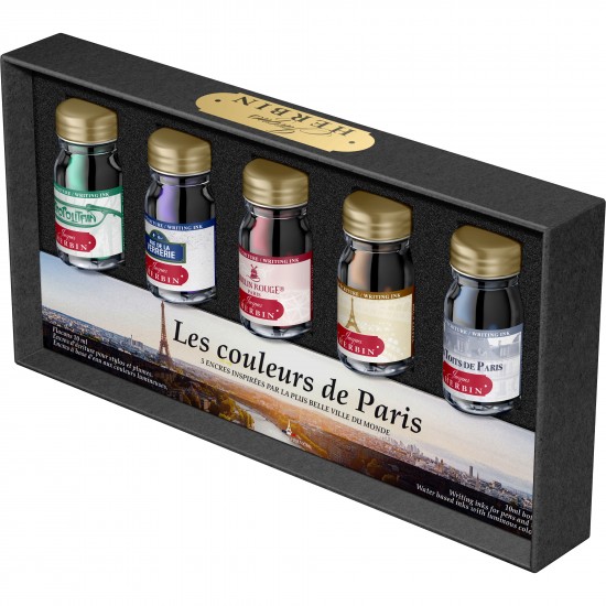 Set 5 Calimara 10 ml Writing Paris Colours Set 5 Calimara 10 ml Writing Paris Colours