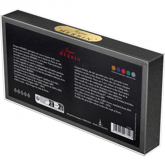Set 5 Calimara 10 ml Writing Paris Colours Set 5 Calimara 10 ml Writing Paris Colours